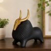 Golden Horn Himalayan Yak Décor