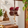 Handcrafted Crochet Damru Festive Hanging